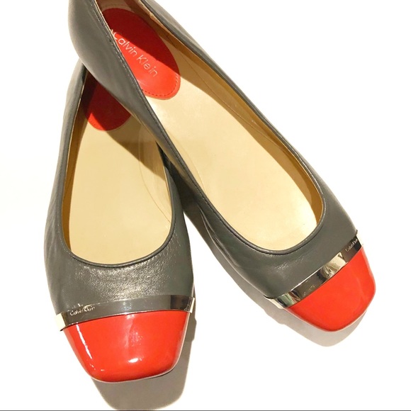 Calvin Klein Shoes - Calvin Klein • All Leather Flat• Pash Style• Sz 8